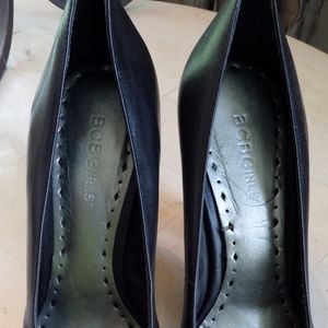 BCBG black business professional heels